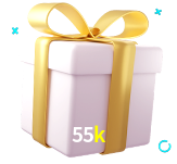 Receba seus bônus de boas-vindas no 55k